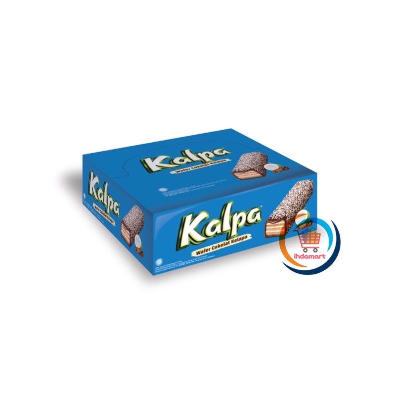 Kalpa Wafer Coklat Kelapa 28 gram Isi 12 pcs