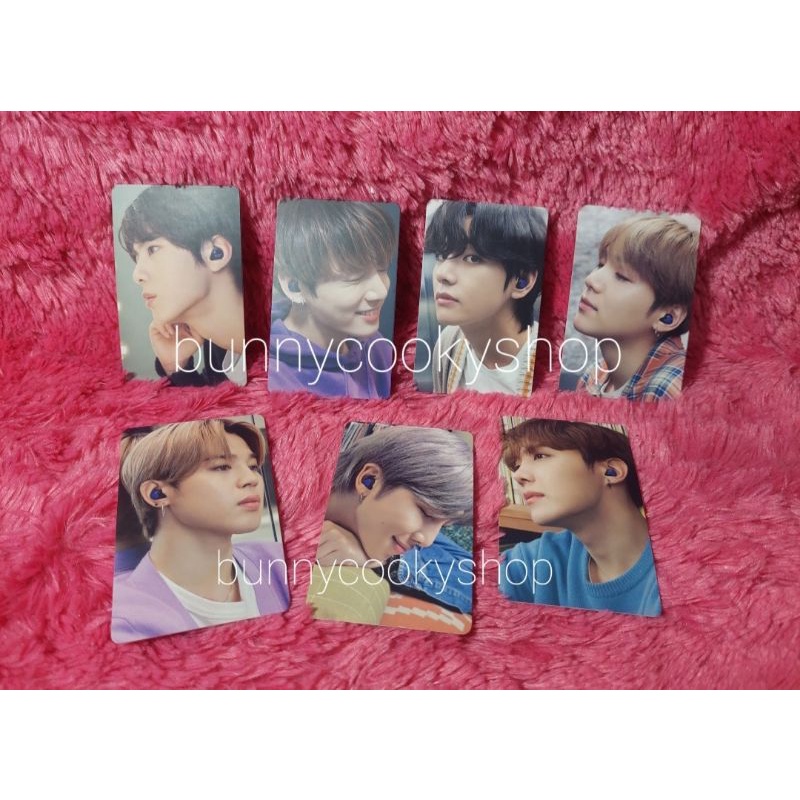 READY Photocard Official BTS Samsung Galaxy Buds PC ONLY