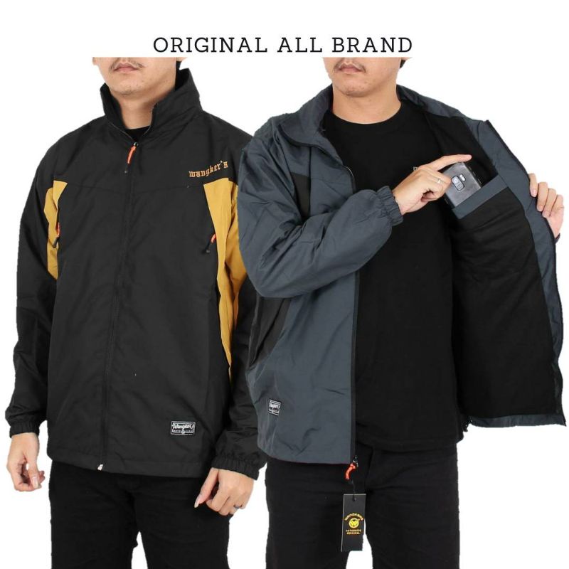 WANGKERS ORIGINAL JAKET GUNUNG OUTDOOR PRIA WINDBREAKER WATERPROOF ANTI AIR - Distro Jacket Outlaw Hoodie Bisa Dilipat