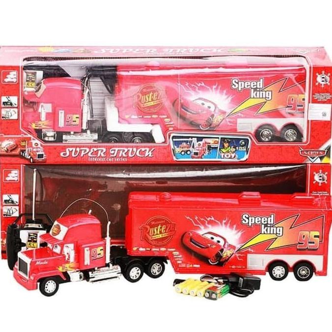 Rc Truck Tanki The Cars Mack Baterai Charge