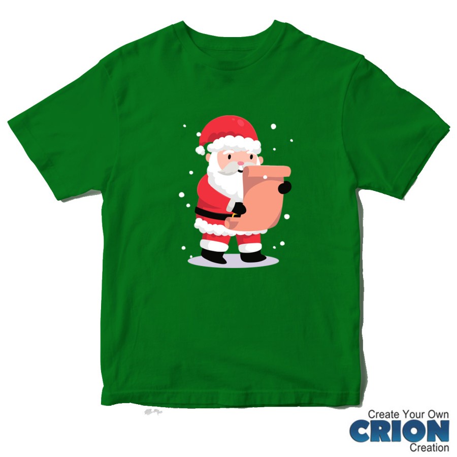 Kaos Chibi Cute Santa Natal Christmas Series by crion