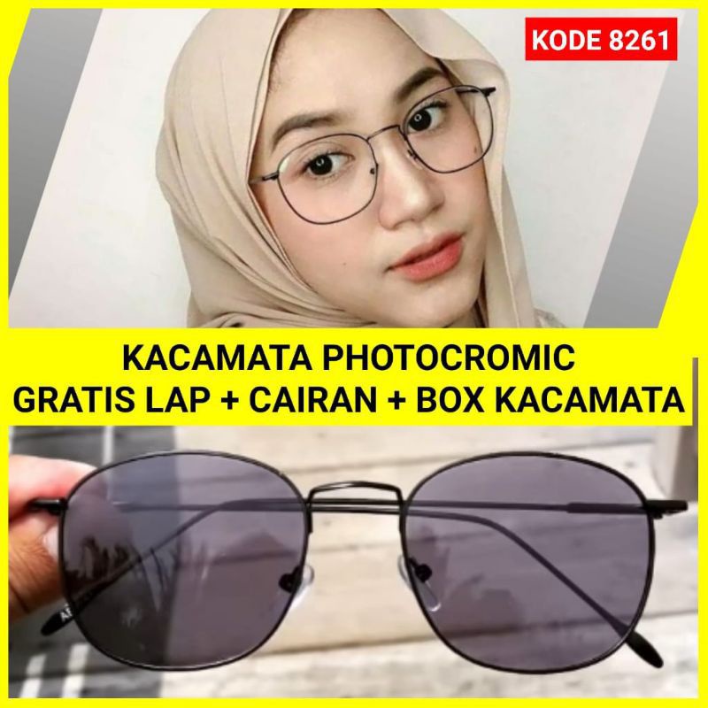 kacamata photocromic 8261 NORMAL