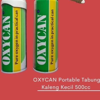 ☈ OXYCAN oksigen portable tabung kaleng kecil 500cc siap pakai oxygen pengiriman cepat untuk ke luar