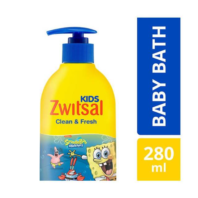 Zwitsal Clean &amp; Fresh Bath 280ml