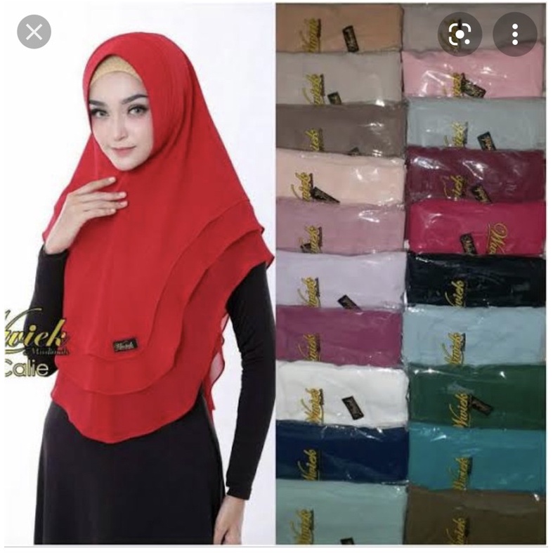 wiwiek khimar preloved