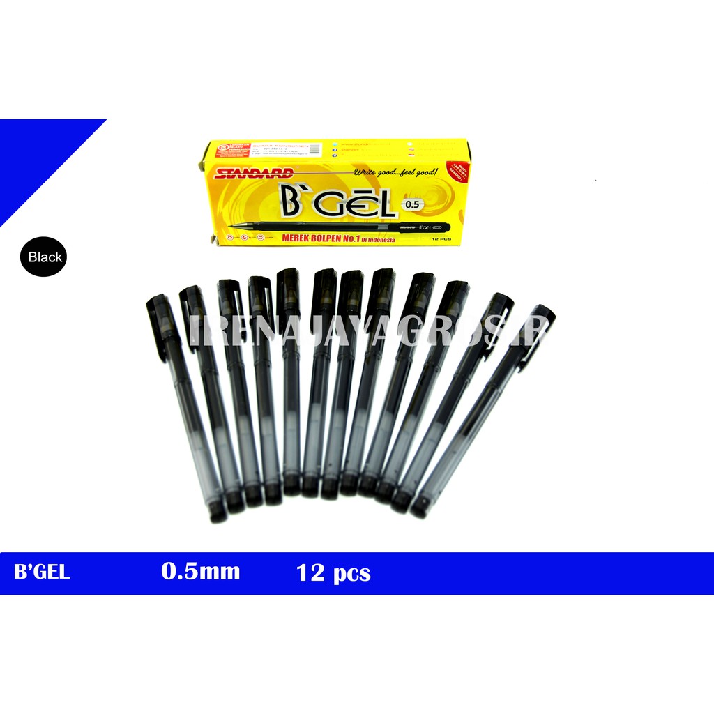 

BGL B-GL B'GL B GL 0,5MM / 12 PCS HITAM BIRU