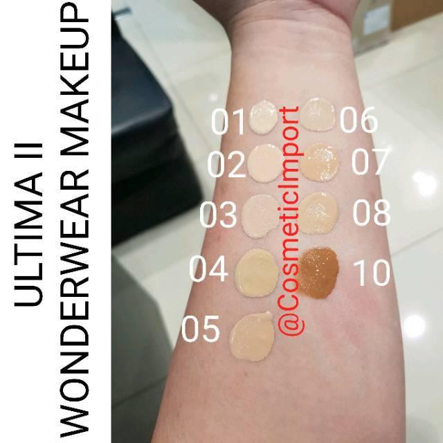 ORIGINAL Ultima II Wonderwear Foundation 30ml