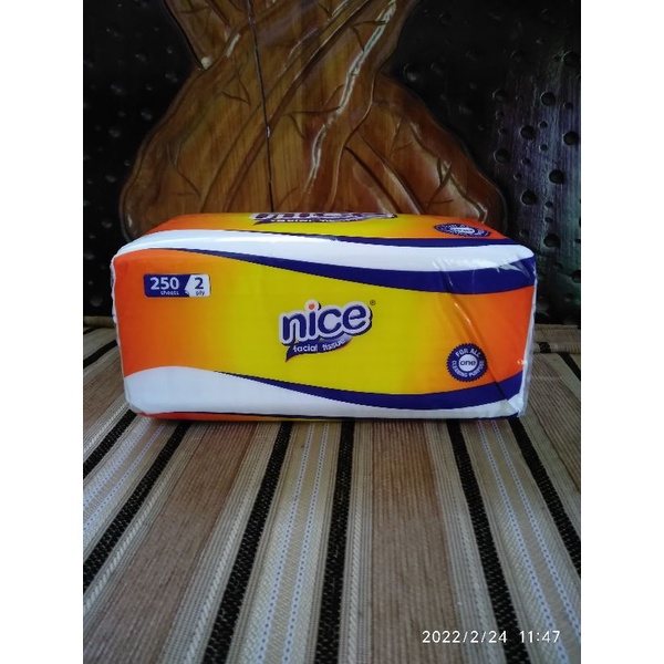 Tissue nice 250 sheets 2 ply