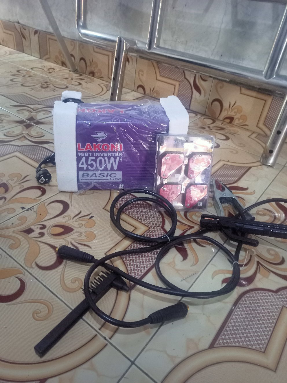 Benz Siku Magnet 2 Inch Magnetic Welding Holder Siku Magnet Las Set 4 Pcs Bz-7004 Perkakas Tukang