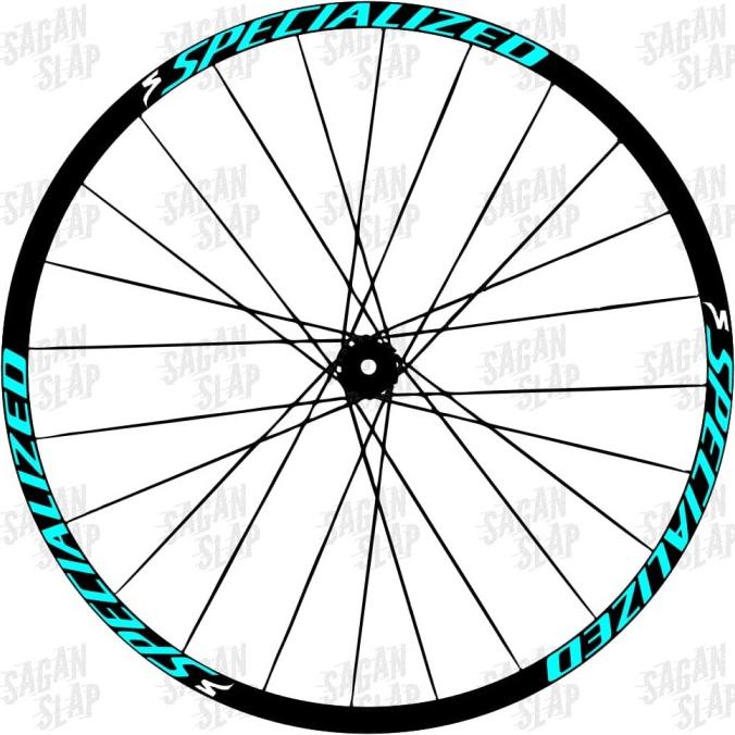 Sticker Rims SPECIALIZED Lebar Stiker 2cm Decal Rim 26 27.5 29 700c [BAYAR DITEMPAT 1245] | [BAYAR