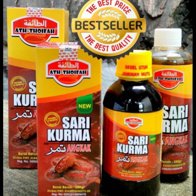 

SARI KURMA plus biji Angkak