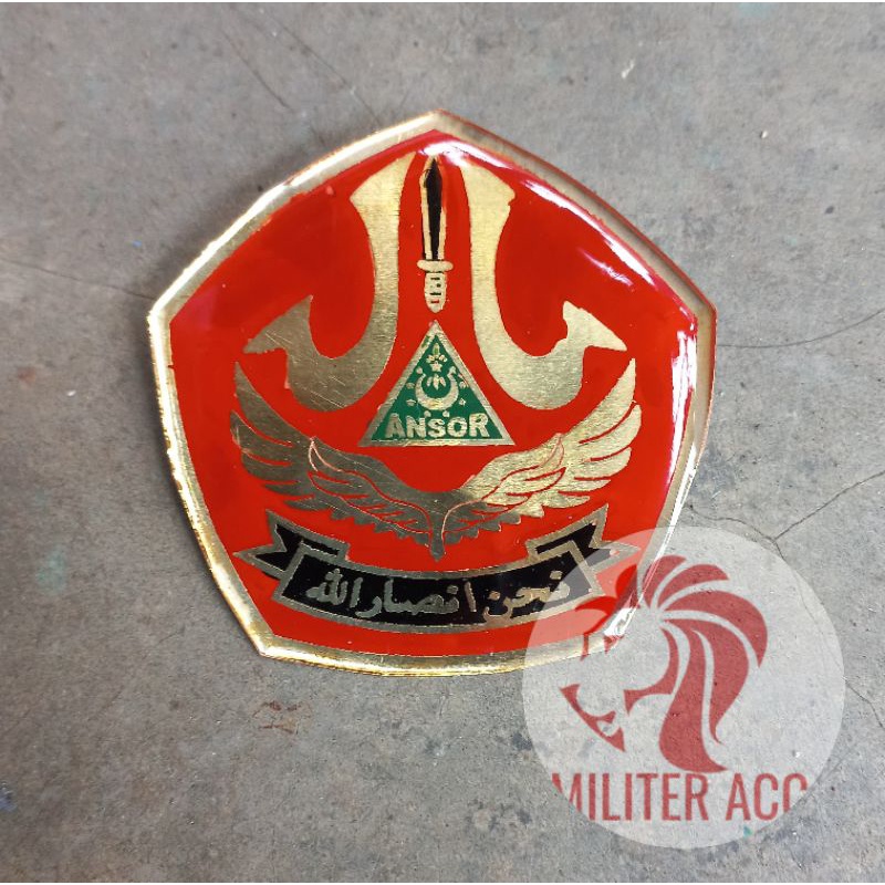 Pin Emblem Banser - Pin Ansor