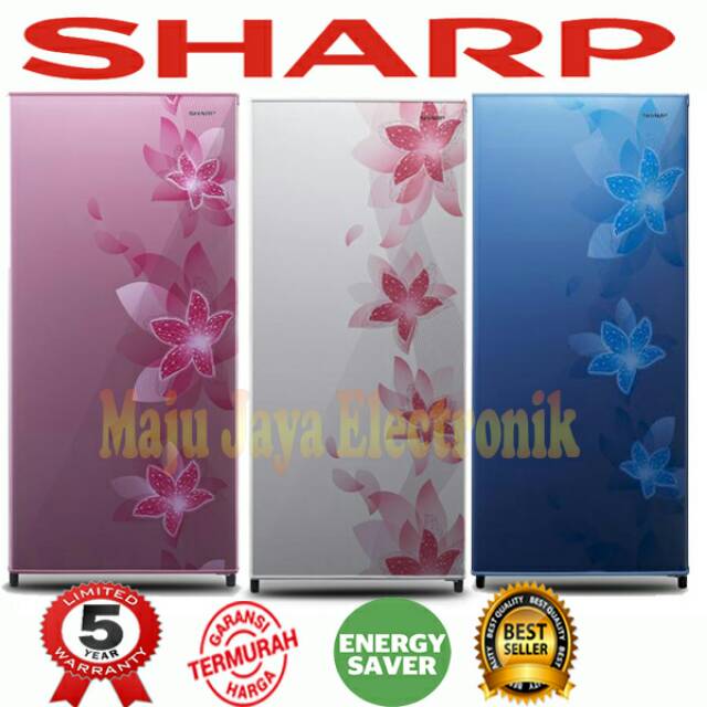 Kulkas 1 pintu SHARP SJ 166 ND Kirey II Semi Defrost