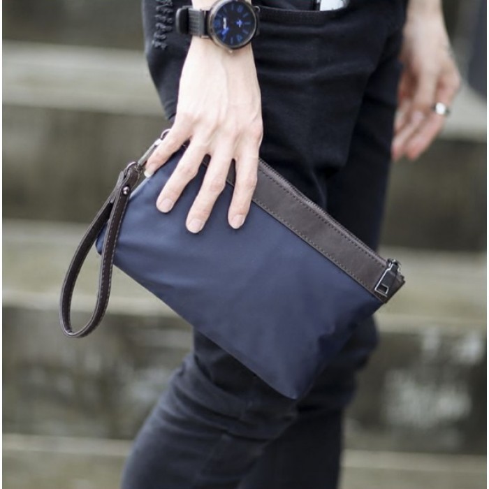 Dompet Nylon Clutch Tangan Pria