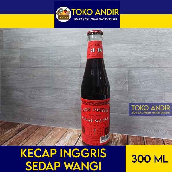 

Kecap Inggris Sedap Wangi 300ml Original!