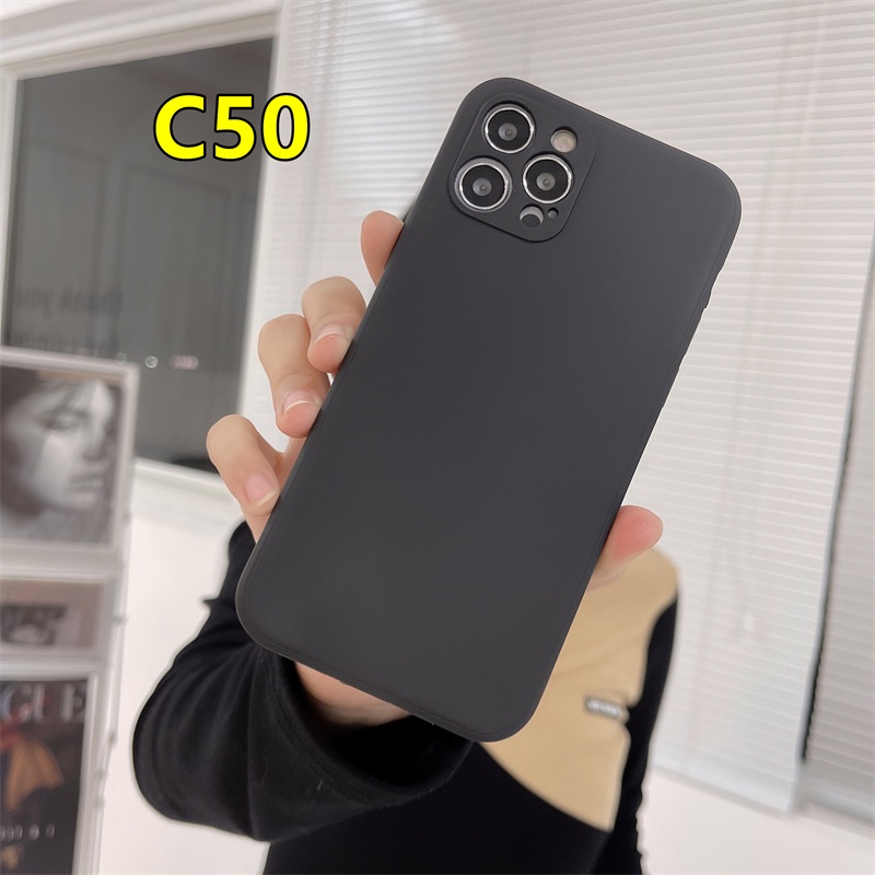 Casing Soft Case TPU VIVO Y12S Y12 Y20 Y91C Y21 2021 Y30 Y21S Y20S Y12i Y91 Y30i Y15S Y15A Y10 Y21T Y93 Y95 Y15 Y17 Y53 Y50 Y53S Y51 2020 Y51A Y33S Y1S Y11 Y31 Y20i Y91i Y90 Y51S Y12A A54 A15 Pretty Solid Color Color Mixing Phone Case-#C50