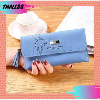 ♥TMALL88♥Dompet wanita Panjang / dompet import real pict dompet cantik / Motif Kelinci