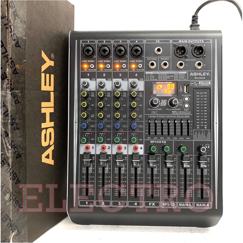 ESHOP- power mixer audio ashley STUDIO 4 original 4channel