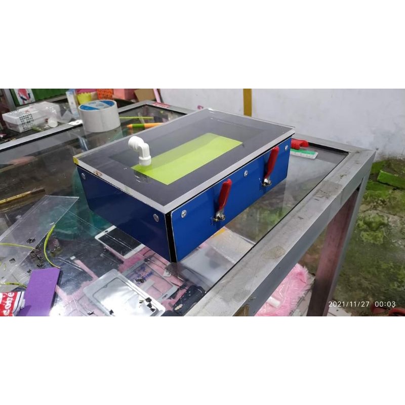

laminating LCD airbag