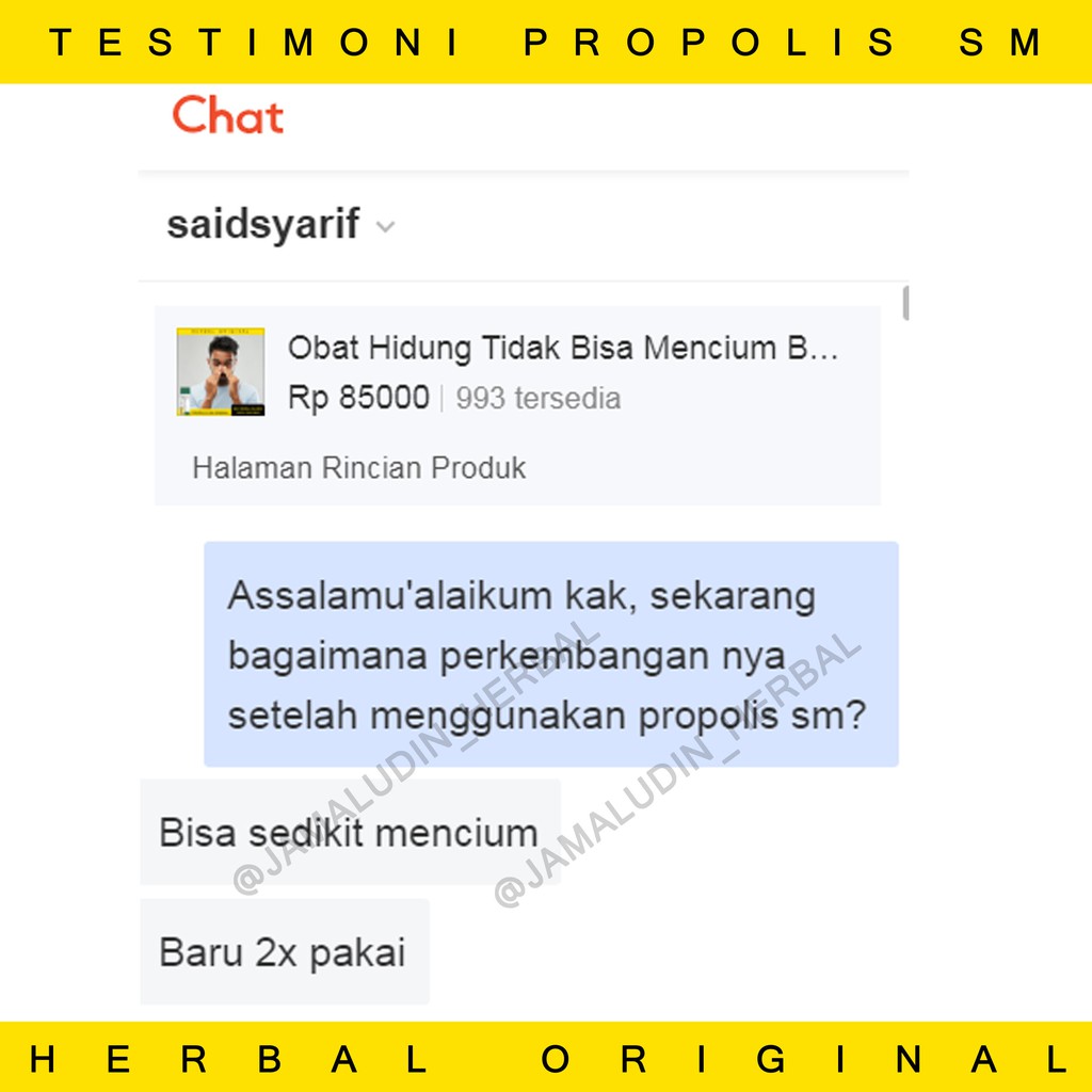 Obat Herbal Tetes Hidung Tersumbat, Polip Hidung, Anosmia - Obat Herbal Polip Hidung Tersumbat, Pilek Menahun, Gondok Kelenjar, Obat Anosmia, Obat TBC, Obat Batuk Berdahak,Obat Hidung Mampet Herbal Propolis SM ASLI-6