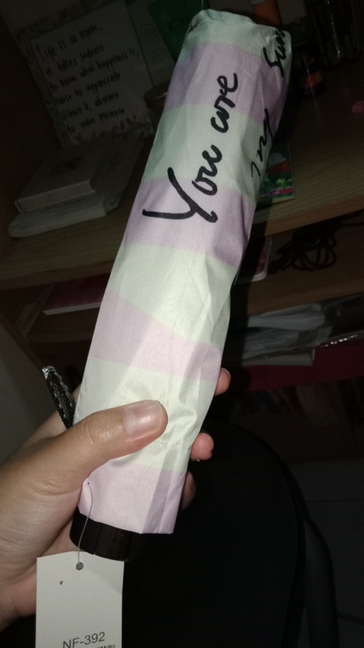 Payung Lipat 3 / Payung Kucing Cat  / You Are My Sunshine