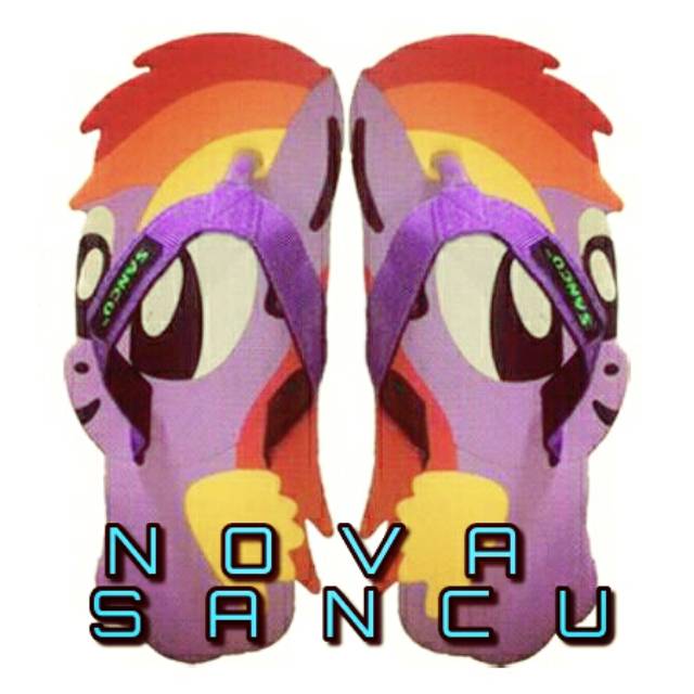  SENDAL KARAKTER  SANCU KUDA PONY Shopee Indonesia