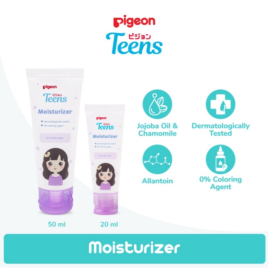 Willsen Pigeon Teens Moisturizer For All Skin Type - Pelembab Wajah