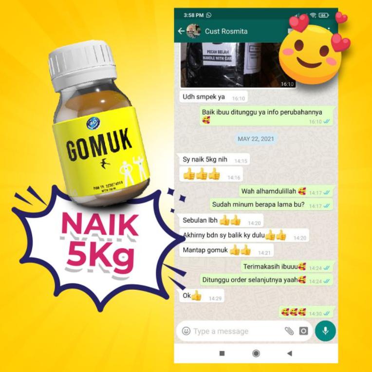 

BIG PROMO 9.9 GOMUK MADU PENGGEMUK/ 100% ORIGINAL/NAIK 5-10 KG/ATASI GEMUK KETURUNAN/KURUS CACINGAN .,.,.,..,