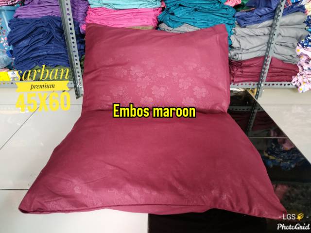 Sarung guling sarung bantal Sarban embos Premium grosir sarban produsi sendiri