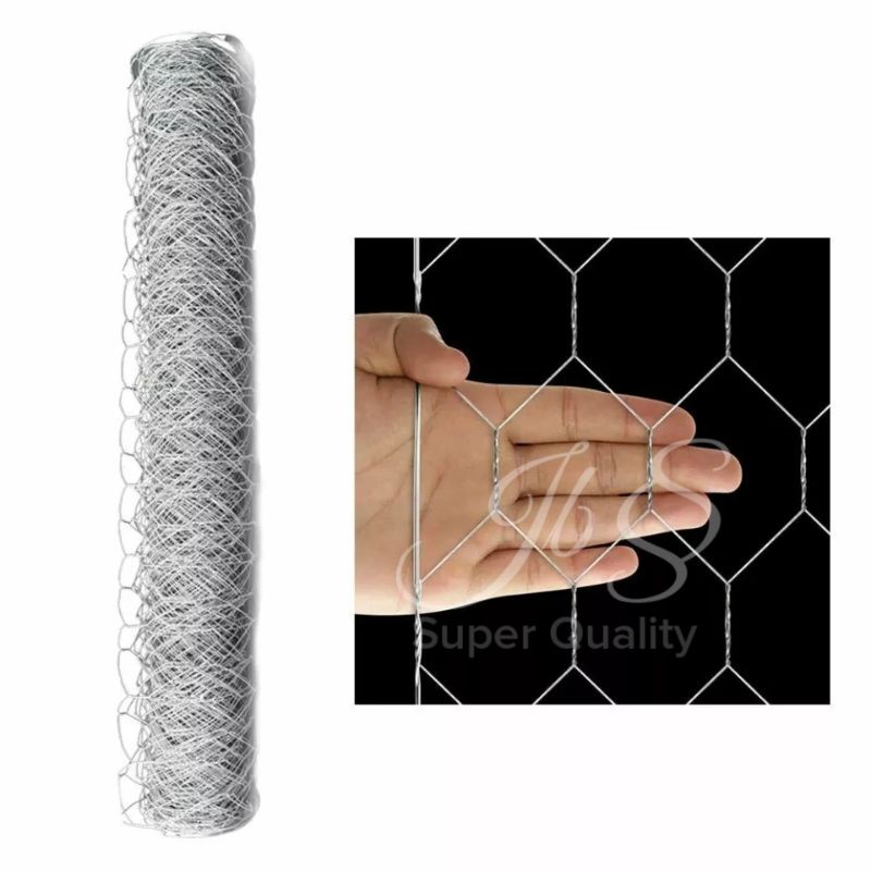 KAWAT AYAM GALVANIS/ CHICKEN WIRE MESH (1/2&quot; INCH) 90CM X 7,5 METER