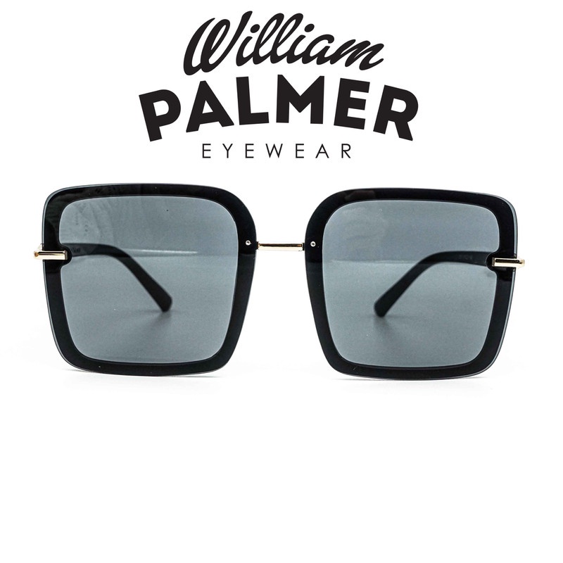 William Palmer Kacamata Pria Wanita Sunglass 3107  Black