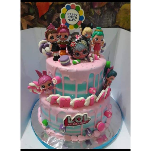 

Kue Ulang Tahun LOL / Cake Ultah LOL