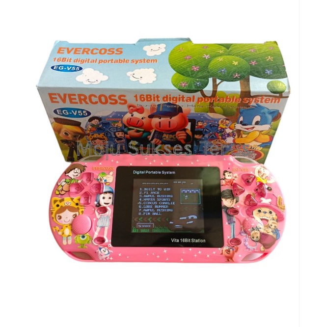 PVP GAME PORTABLE GAME ANAK EVERCOSS