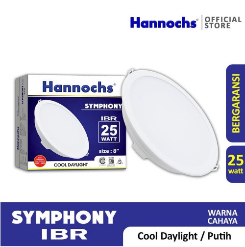 Lampu Downlight Hannochs Symphony 7W 9W 12W 18W 25W IBR / Inbow