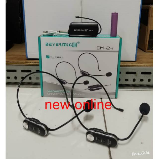 Mic wireless headset/bando BEYERMIC BM 2h original