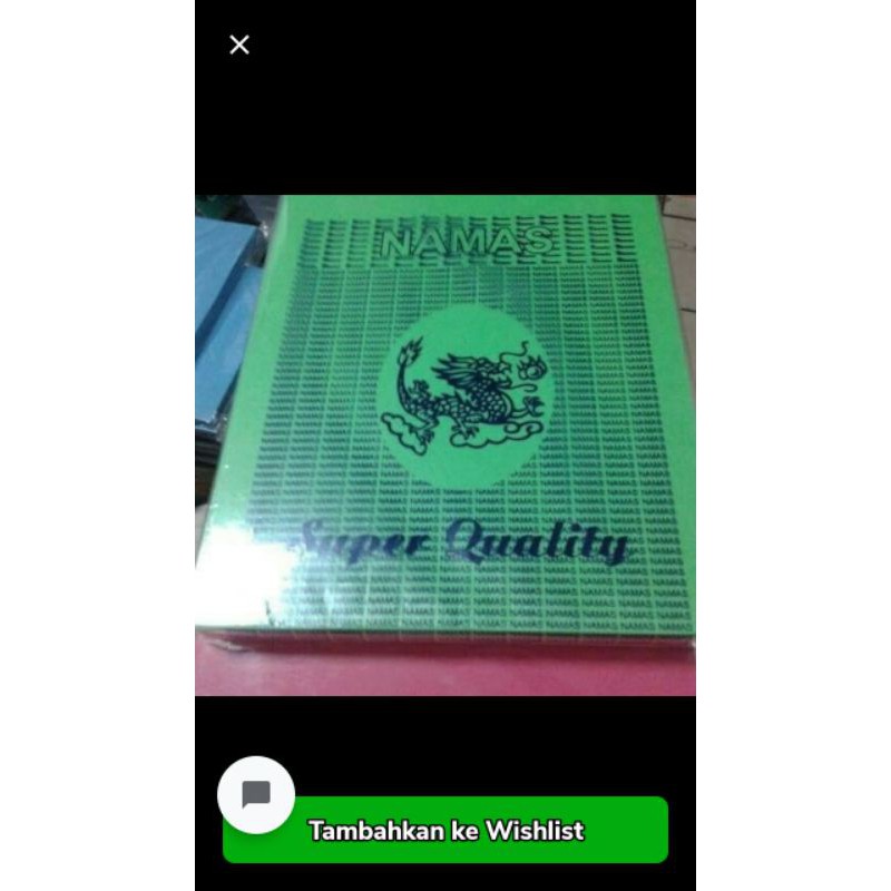 

NAMAS kertas cover buffalo A4 untuk kliping isi 100 lembar