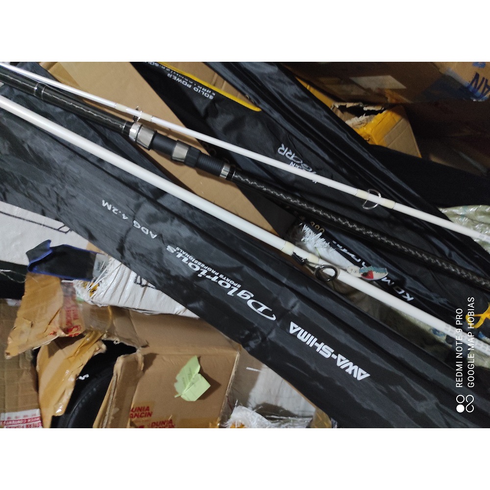 Joran Pancing laut karang Awashima Dglorious 420