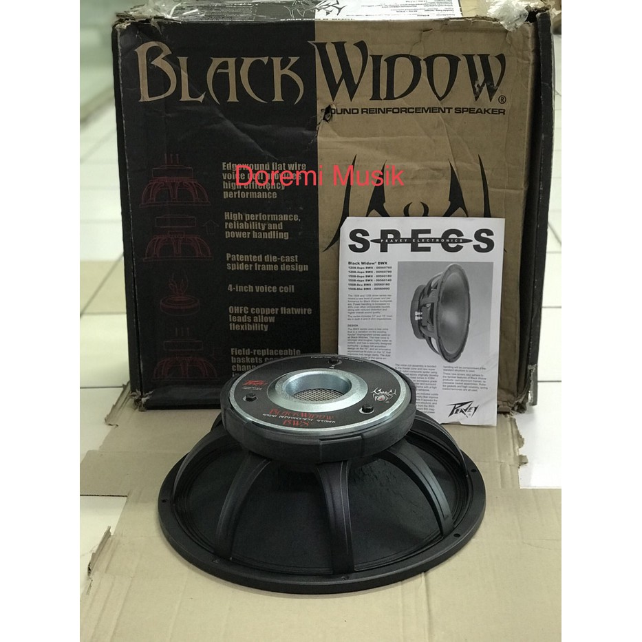 harga speaker 15 inch black widow