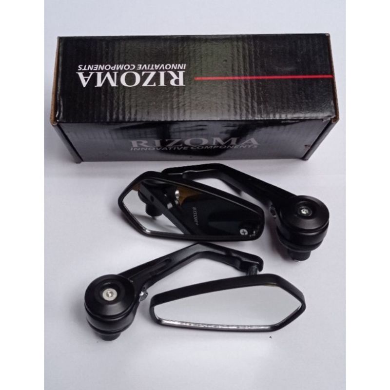 Spion Jalu Oval Bar End Rizoma Full CNC Nmax Aerox Lexi Vario Mio Ninja Universal