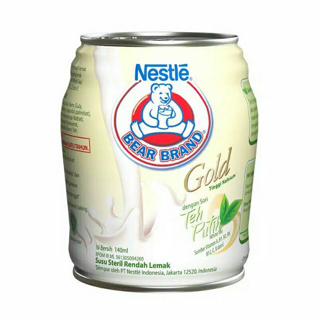 

Bear brand Milk White Tea 140ml (24pcs)READY