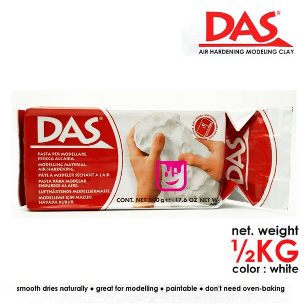 

Eksklusif Das Clay Putih 500 gr Spesial