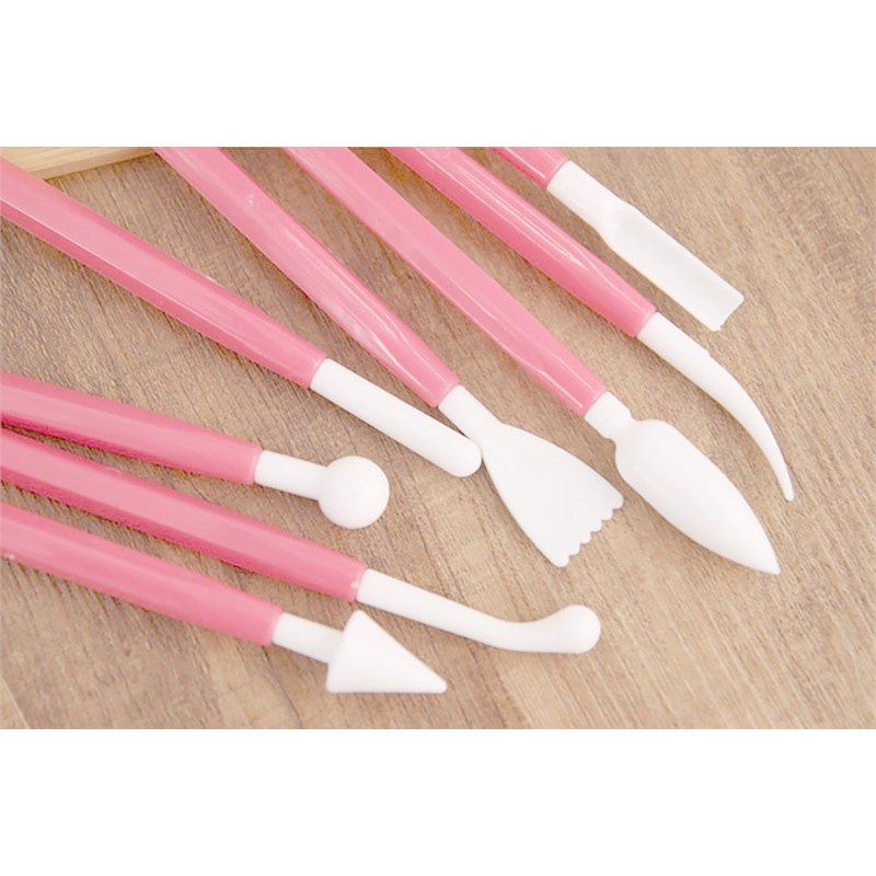 8pcs modeling / modelling tools alat fondant clay