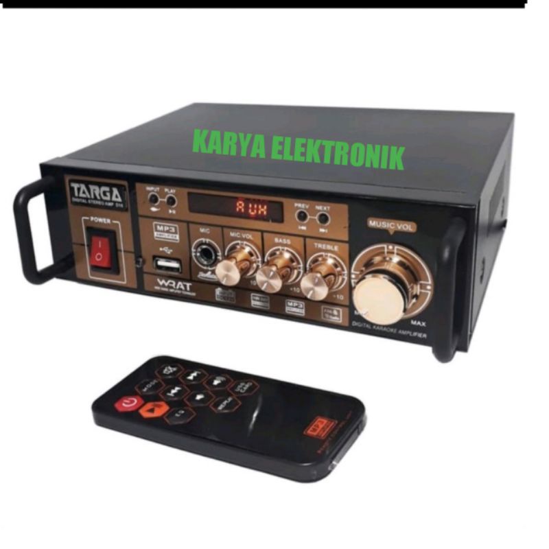 A AMPLI MINI TARGA D16 POWER AMPLI MINI TARGA D16