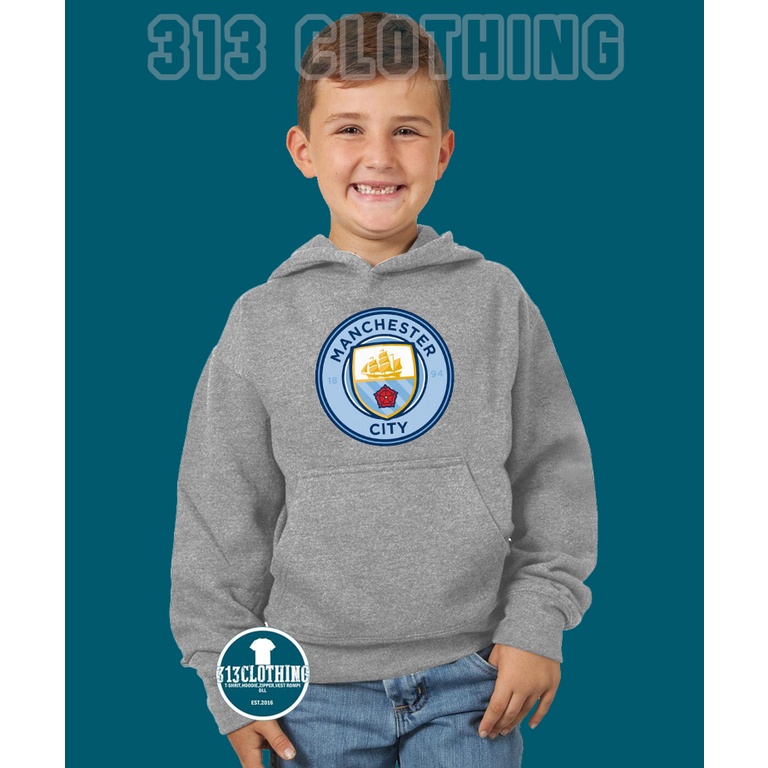 Hoodie Anak Manchester City Sweater Anak Hoodie Manchester City Jaket Bola Anak
