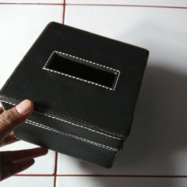 Kotak Box Tisu Vinyl 13x13x9 Cm