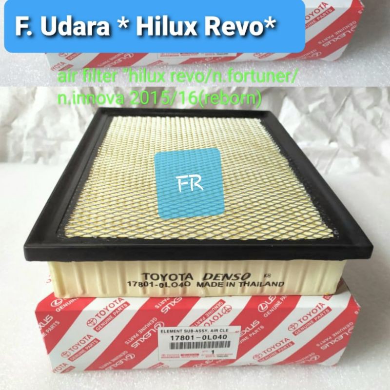 Filter Udara Inova Reborn, Hilux Revo, Fortuner | 17801-0L040/0L050