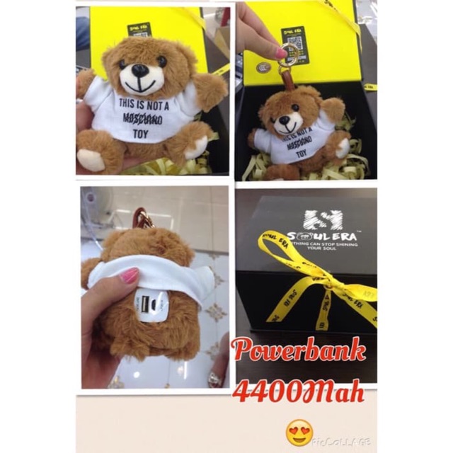 Powerbank boneka teddybear