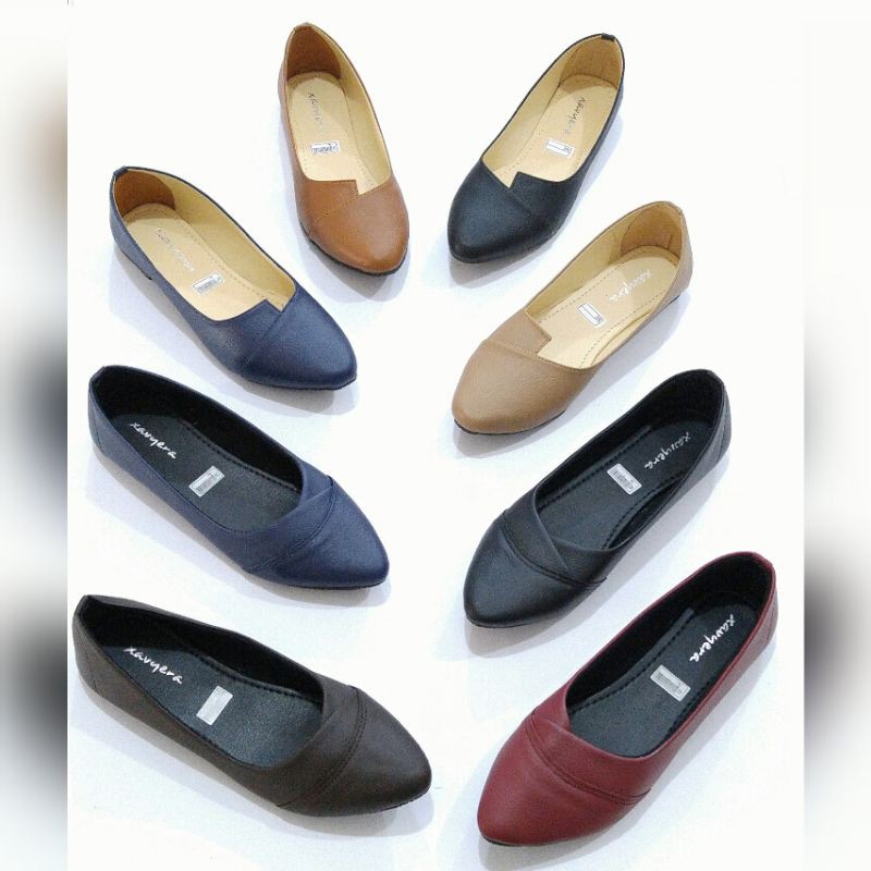 Borneo Sepatu Wanita Flat Flats Flatshoes HH07 dan B20