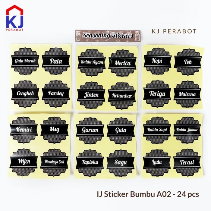 

Delia | Ij Sticker Bumbu 24Pcs