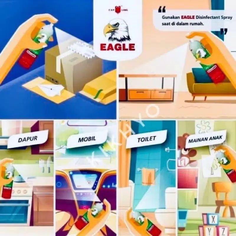 Caplang Eucalyptus Disenfectan Mini